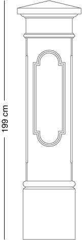 Torpfosten System 1017/05